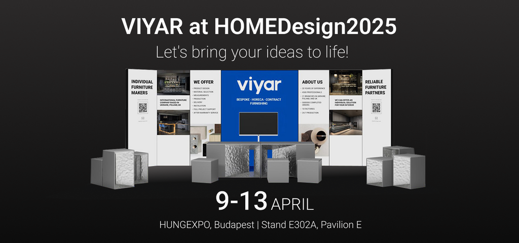 Meet VIYAR at HOMEDesign2025 in Hungary – let's bring your ideas to life!