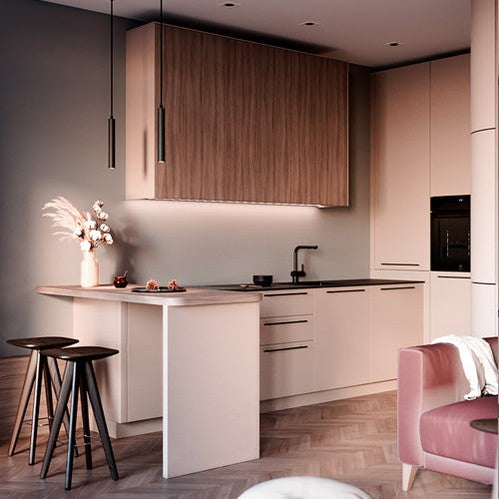 The warm interior of the apartment, which gives comfort