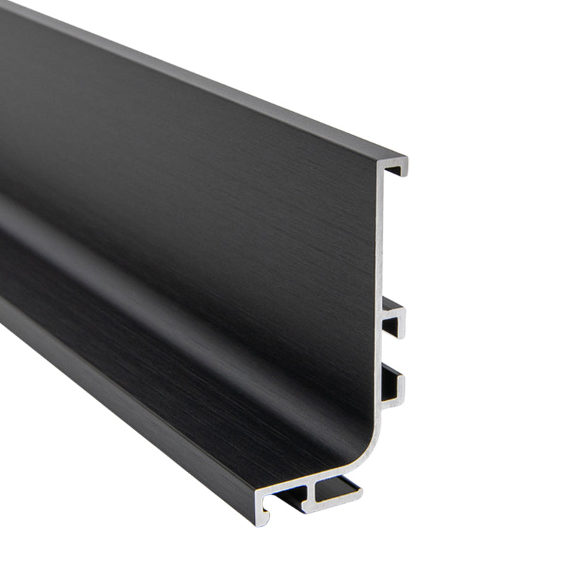Profile GOLA horizontal with groove for LED Ferro Fiori, L = 4100 mm, type L