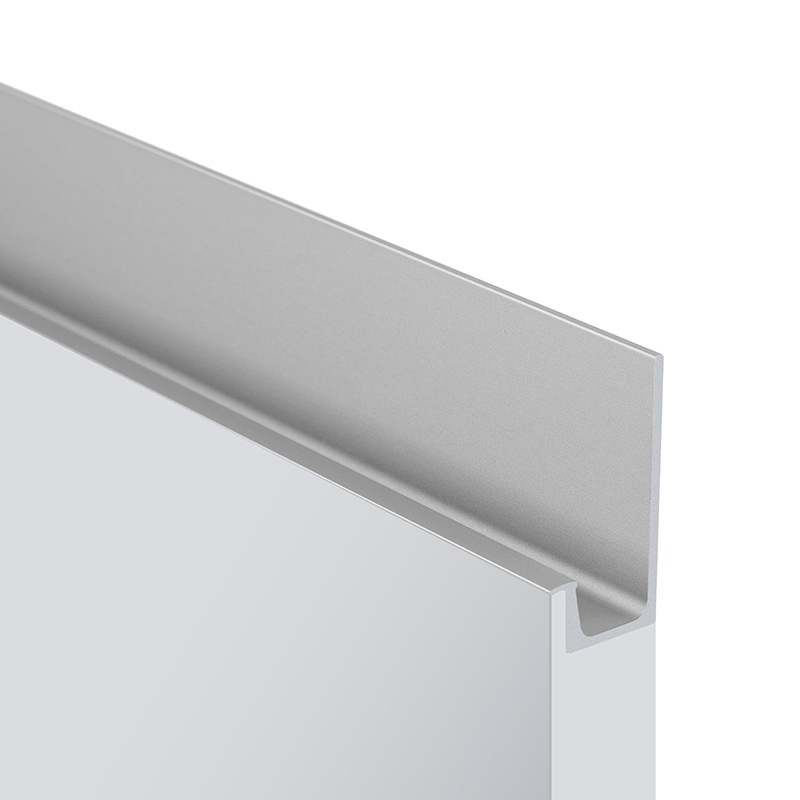 Mortise profile - handle Ferro Fiori M 8030 black anodised, 18mm