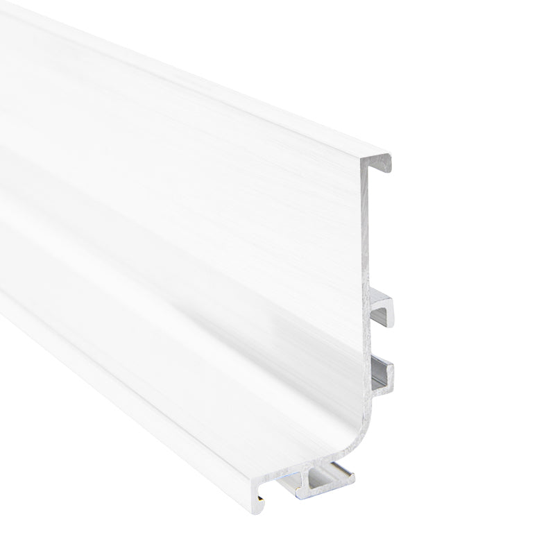 Profile GOLA horizontal with groove for LED Ferro Fiori, L = 4100 mm, type L