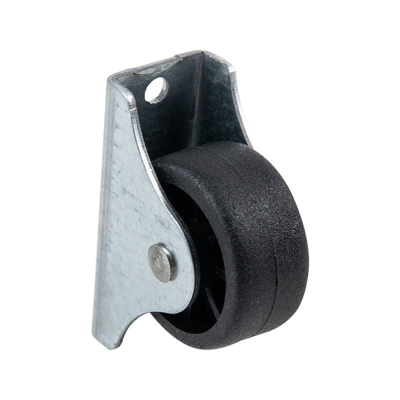 Directional plastic roller, Ø 23mm, max 15kg