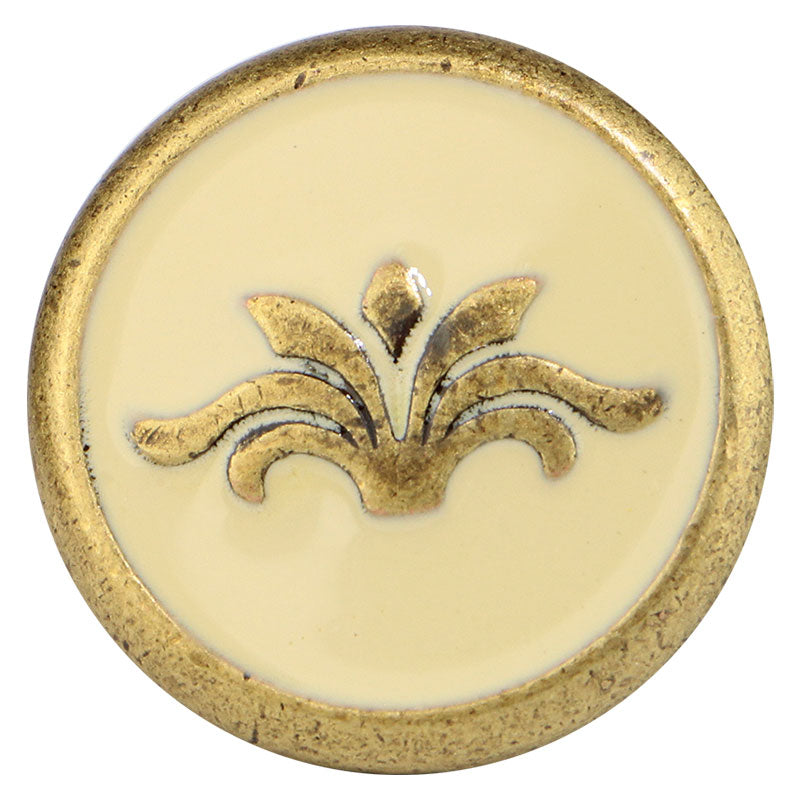 Handle Marella D 24177.01.030 bronze and cream enamel