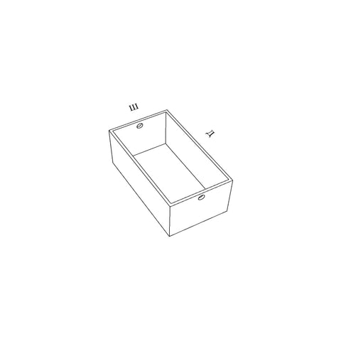 Box for vegetables W=200 L=400 H=211 (KR 211.200.400) Natural