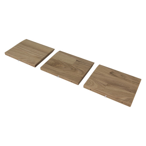 Pan organizer set of 3 L=196 H=159 (OS.159.196) Walnut
