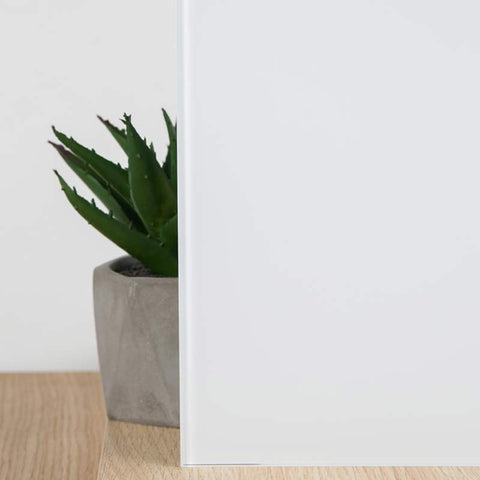 Glass Lacobel Pure White 9003 4mm