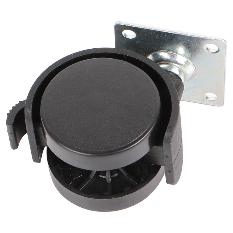 Plastic roller with platform Ferro Fiori R 10070 d = 40 black