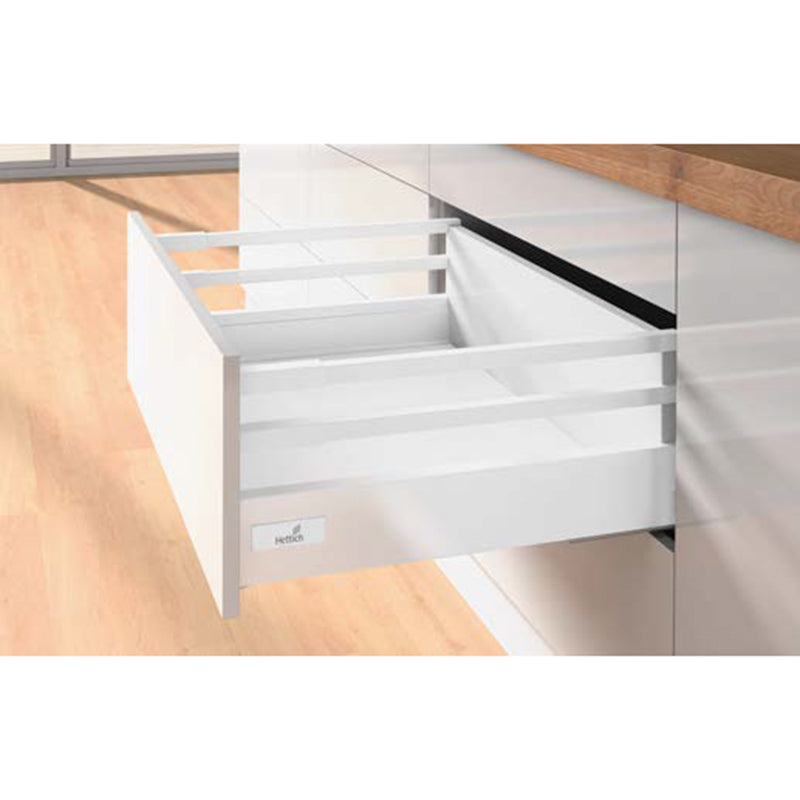 Set for drawers Atira, full extension L=470mm H=176mm, Hettich (2 rails