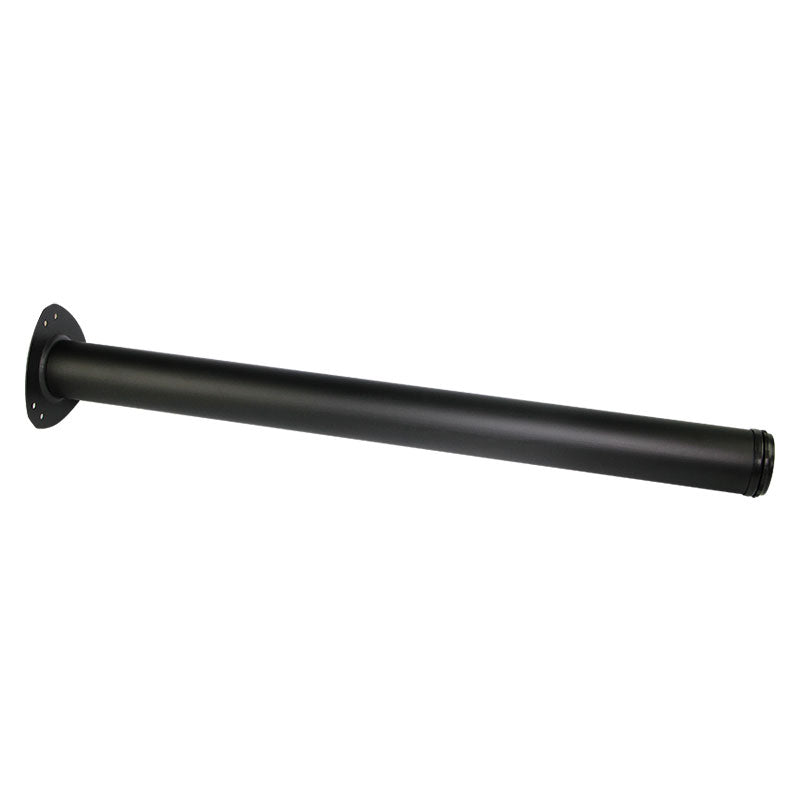 Furniture leg, Ø 60 mm, h=710 mm, max 50 kg, chrome