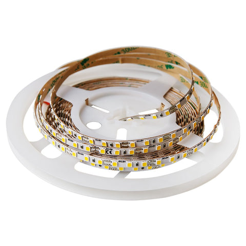 LED-2835 SMD SLIM strip, 5mm, 120 LEDs / m, 10W, 12V, IP20, daylight