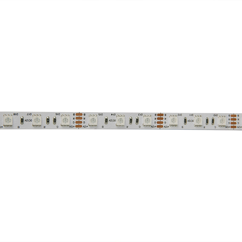 LED-5050 SMD strip, 60 LEDs/ m, 14.4 W, 12 V, IP20, RGB