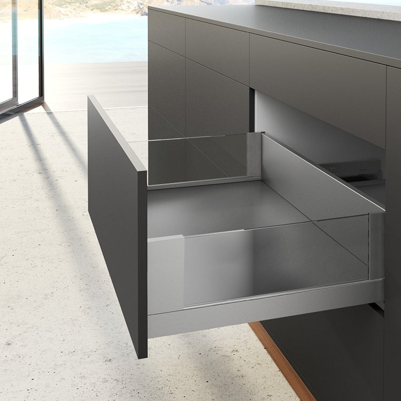 Set for drawers AvanTech YOU A L=500 H=187 Inlay (glass) Hettich