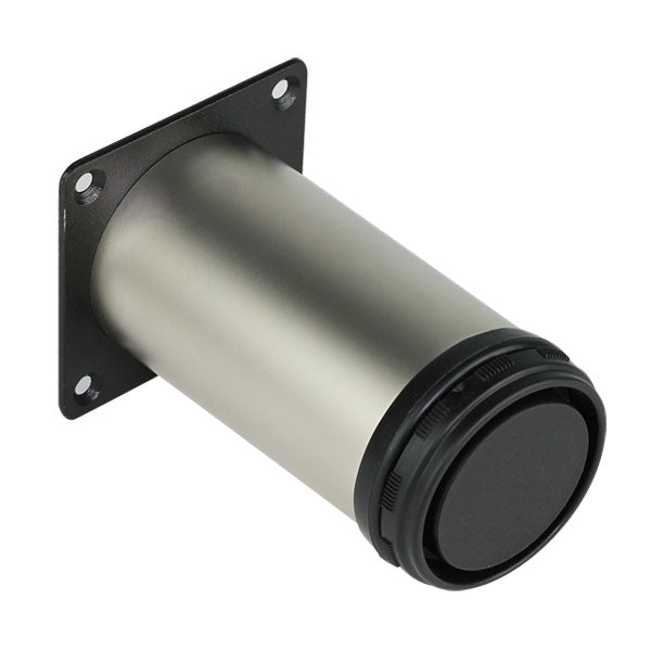 Adjustable furniture leg, Ø 50mm, h=100-115mm, max 80kg