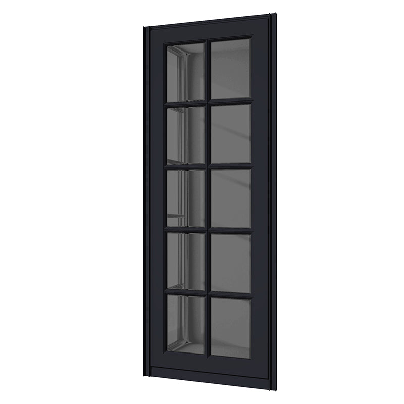 Door STARKE Cantal model MDF filling, graphite mirror with 20 mm bevel